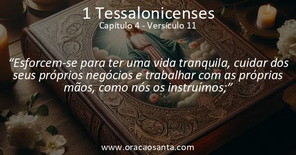 1 Tessalonicenses 4:11