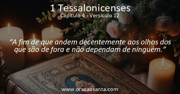 1 Tessalonicenses 4:12