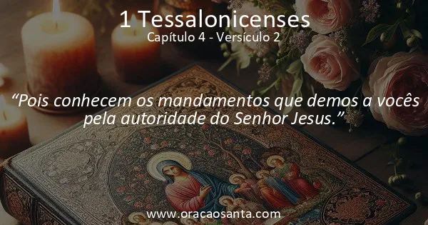 1 Tessalonicenses 4:2