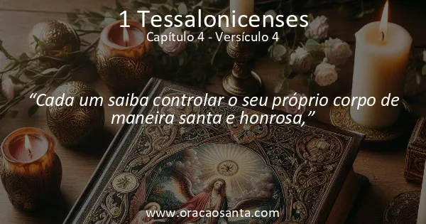 1 Tessalonicenses 4:4