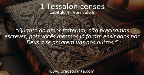 1 Tessalonicenses 4:9