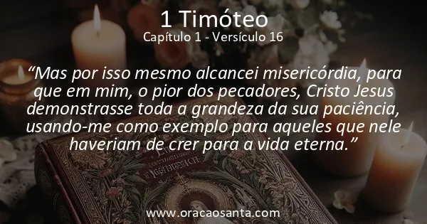 1 Timóteo 1:16