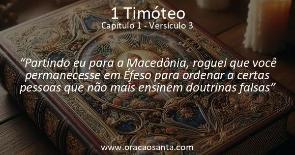 1 Timóteo 1:3