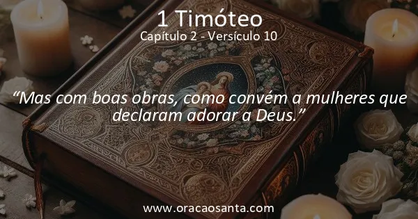 1 Timóteo 2:10