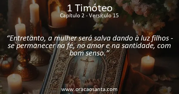 1 Timóteo 2:15