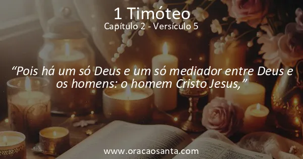 1 Timóteo 2:5