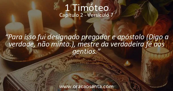 1 Timóteo 2:7