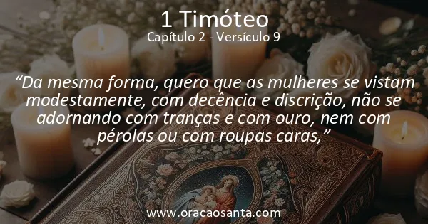 1 Timóteo 2:9