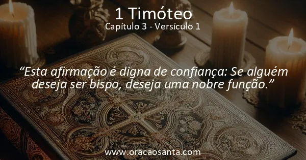 1 Timóteo 3:1