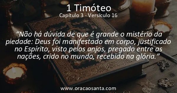 1 Timóteo 3:16