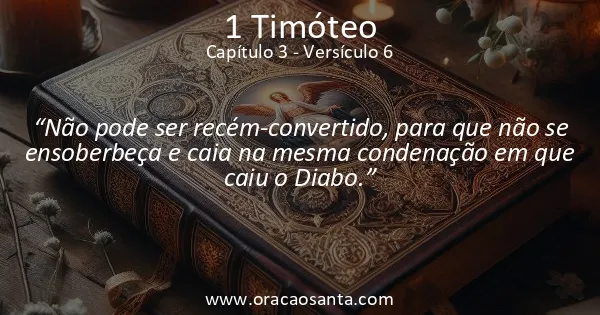 1 Timóteo 3:6