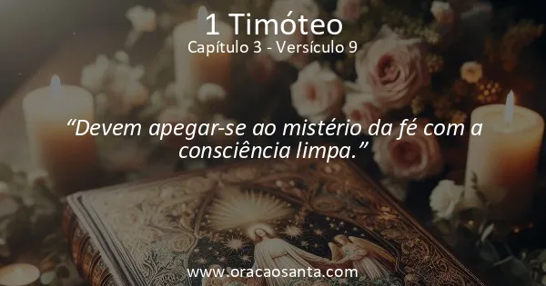 1 Timóteo 3:9