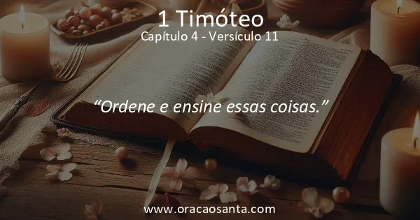 1 Timóteo 4:11