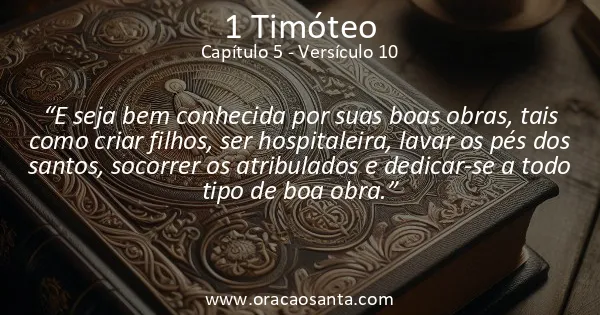 1 Timóteo 5:10