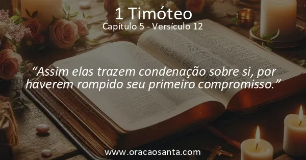 1 Timóteo 5:12