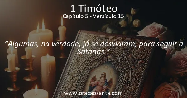 1 Timóteo 5:15