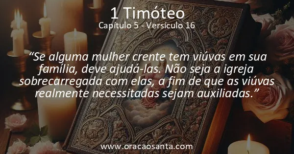 1 Timóteo 5:16