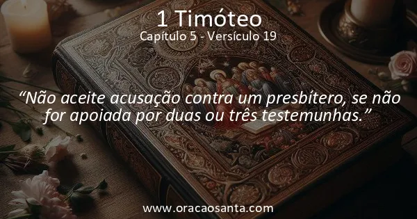1 Timóteo 5:19