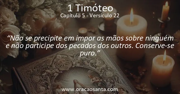 1 Timóteo 5:22