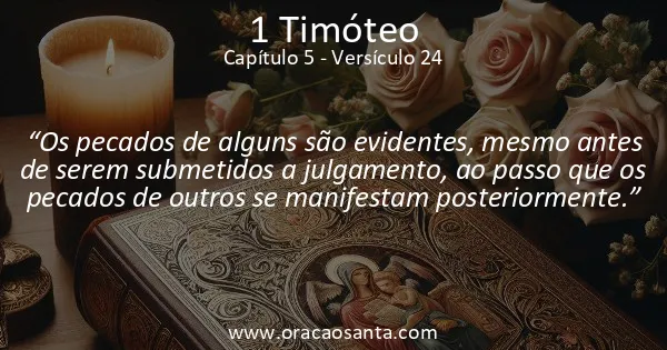 1 Timóteo 5:24