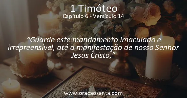 1 Timóteo 6:14