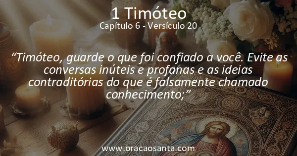 1 Timóteo 6:20