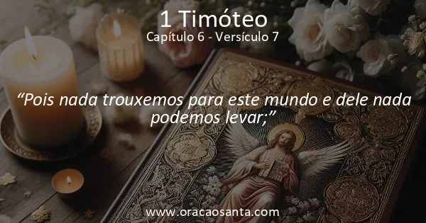 1 Timóteo 6:7