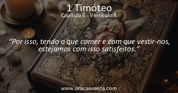 1 Timóteo 6:8