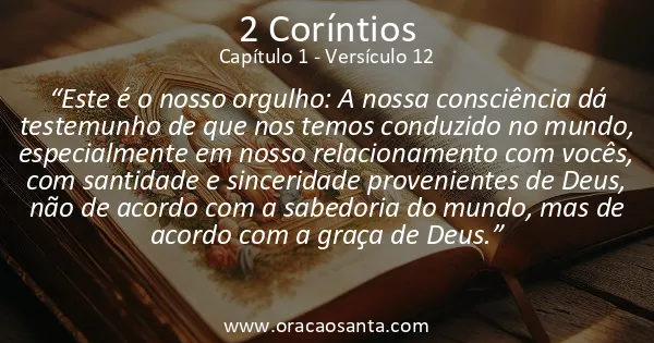2 Coríntios 1:12