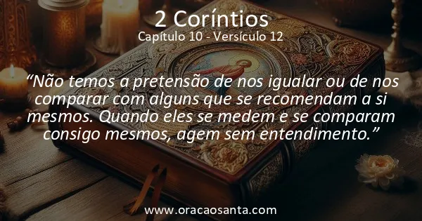 2 Coríntios 10:12
