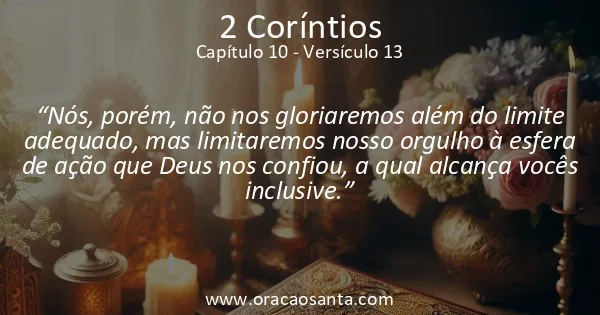 2 Coríntios 10:13