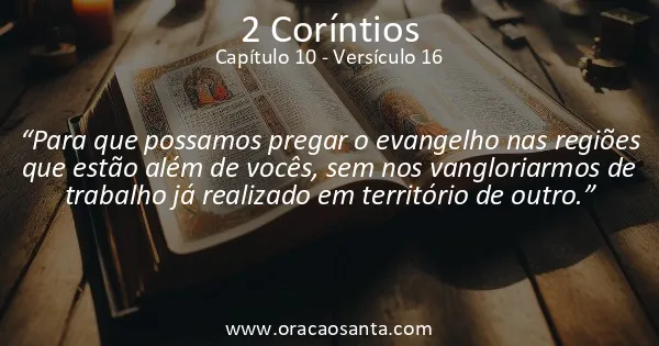 2 Coríntios 10:16