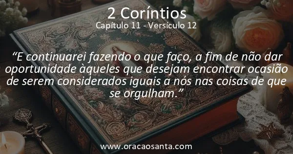 2 Coríntios 11:12