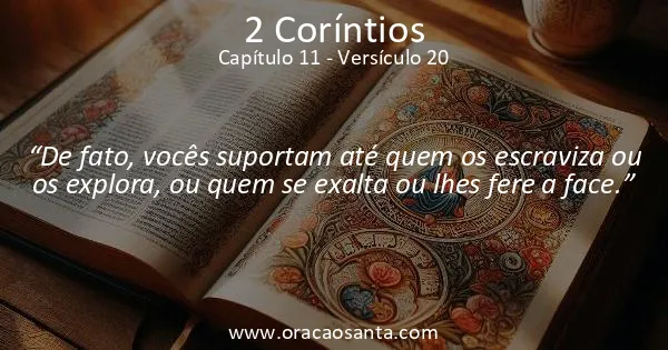 2 Coríntios 11:20
