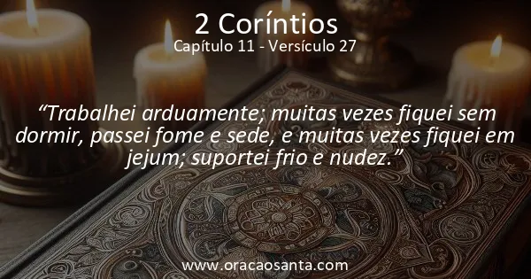 2 Coríntios 11:27