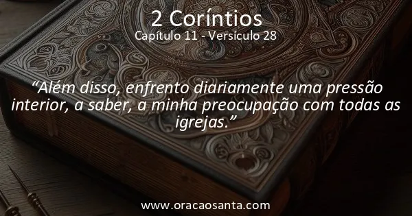 2 Coríntios 11:28