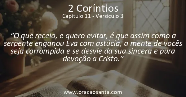 2 Coríntios 11:3
