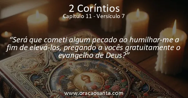 2 Coríntios 11:7