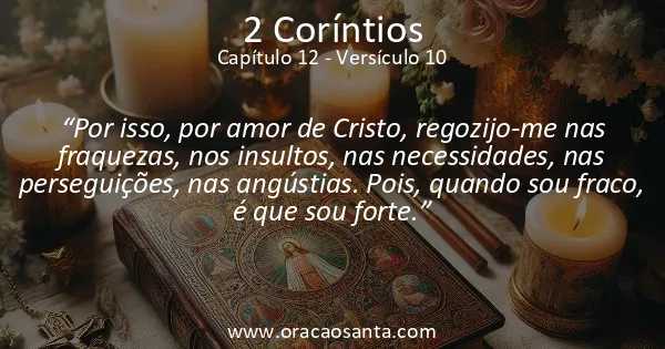 2 Coríntios 12:10