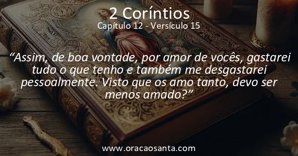 2 Coríntios 12:15