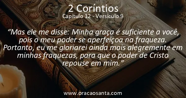 2 Coríntios 12:9