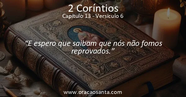 2 Coríntios 13:6