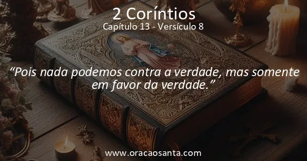2 Coríntios 13:8