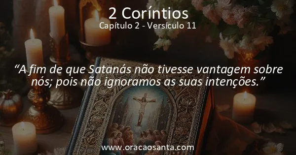2 Coríntios 2:11