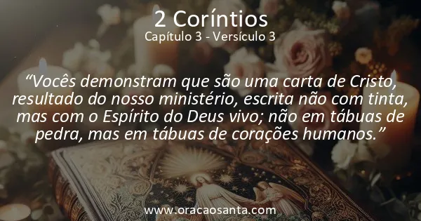 2 Coríntios 3:3
