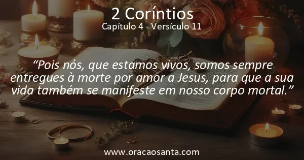 2 Coríntios 4:11