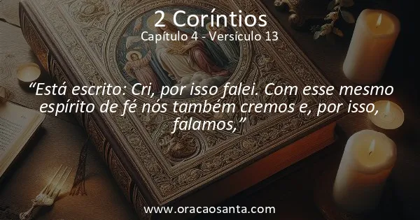 2 Coríntios 4:13