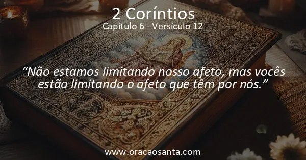 2 Coríntios 6:12