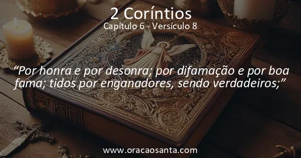 2 Coríntios 6:8