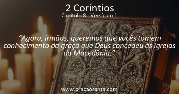 2 Coríntios 8:1